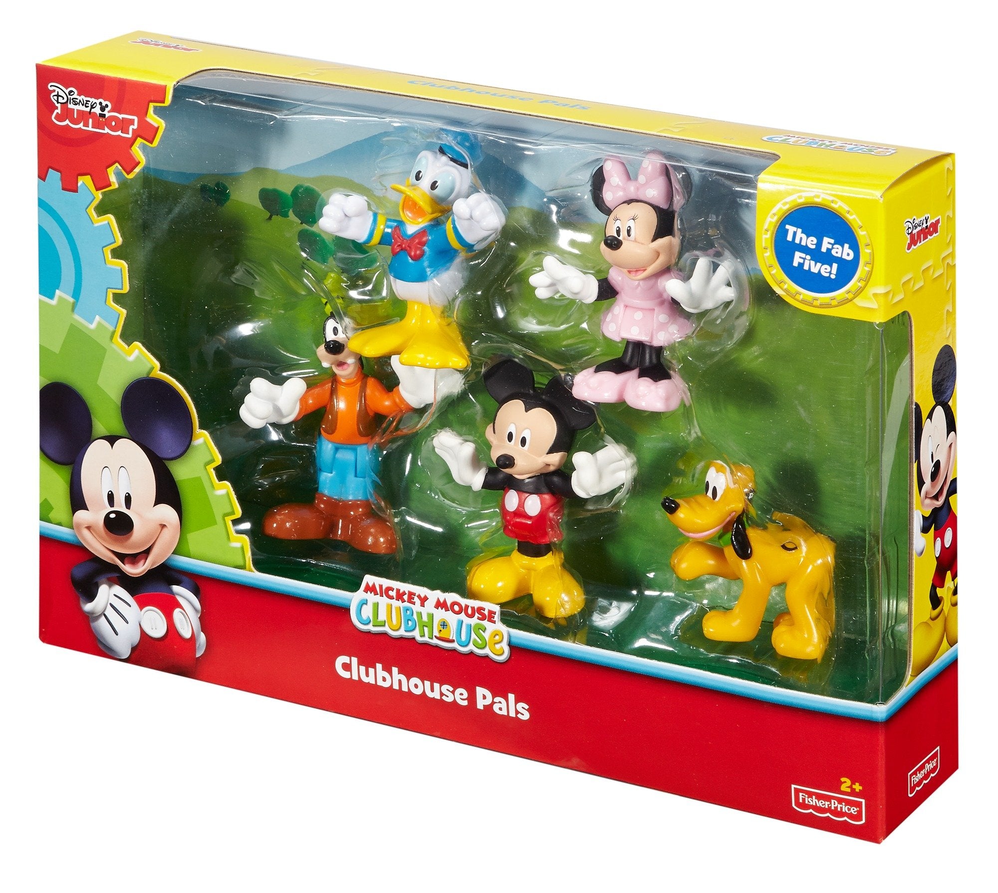 Fisher-Price Minnie Mouse figure supporting friendly pretend play.