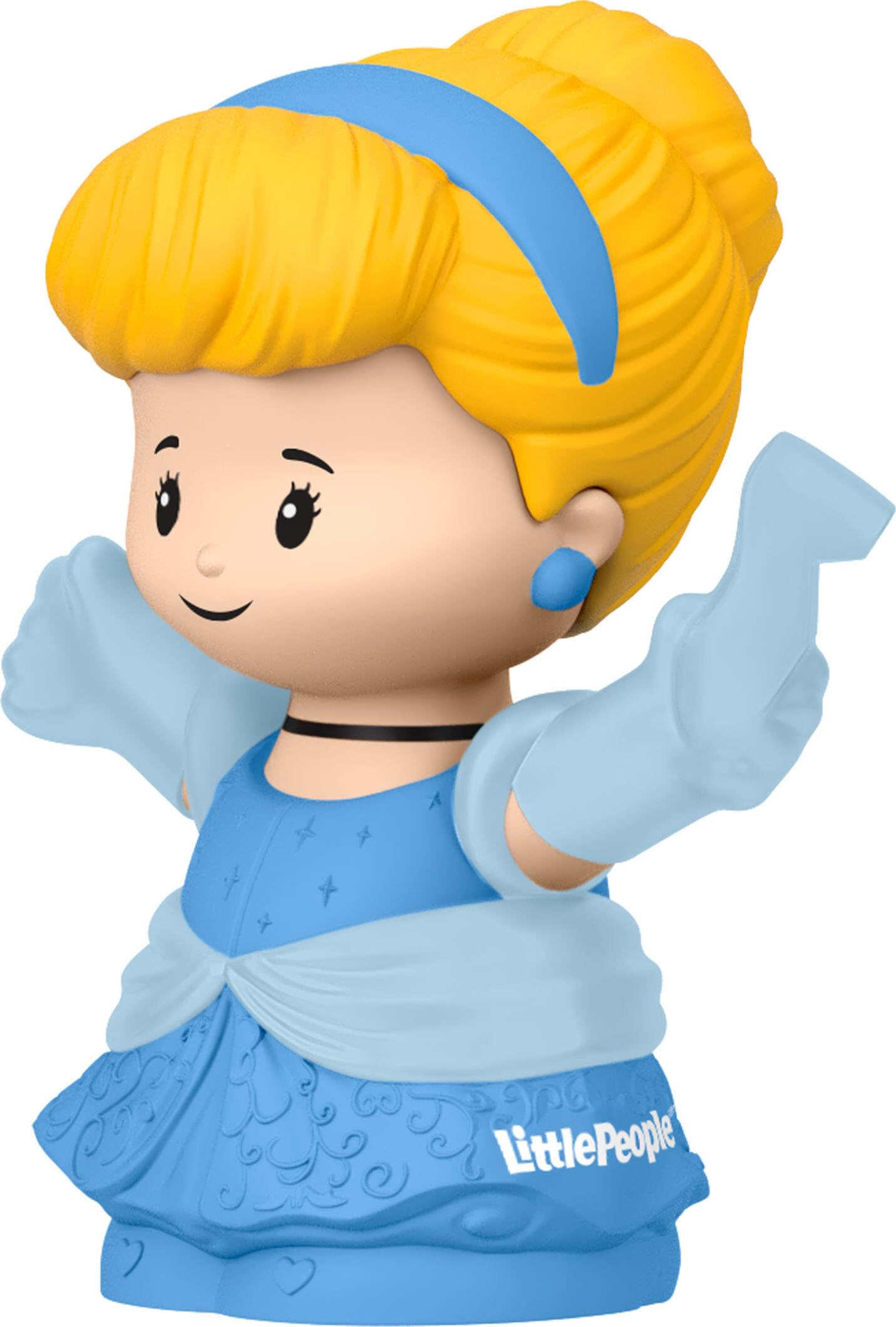 Fisher-Price Cinderella figure front view ready for storytime adventures