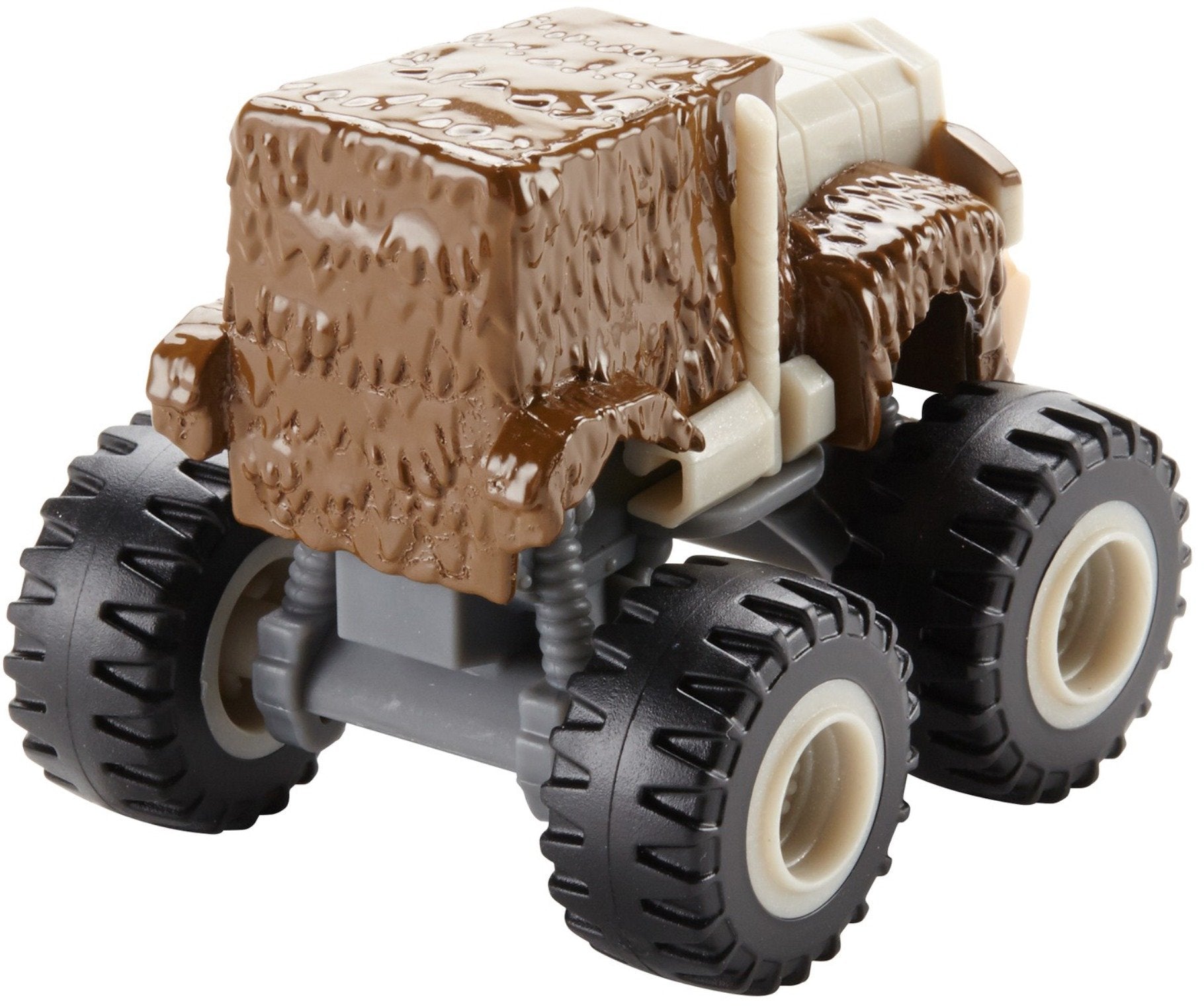 Gasquatch with metal axles enables smooth rolling for durable play.