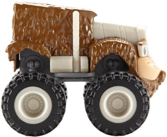 Gasquatch thick tires help maintain traction during pretend races.