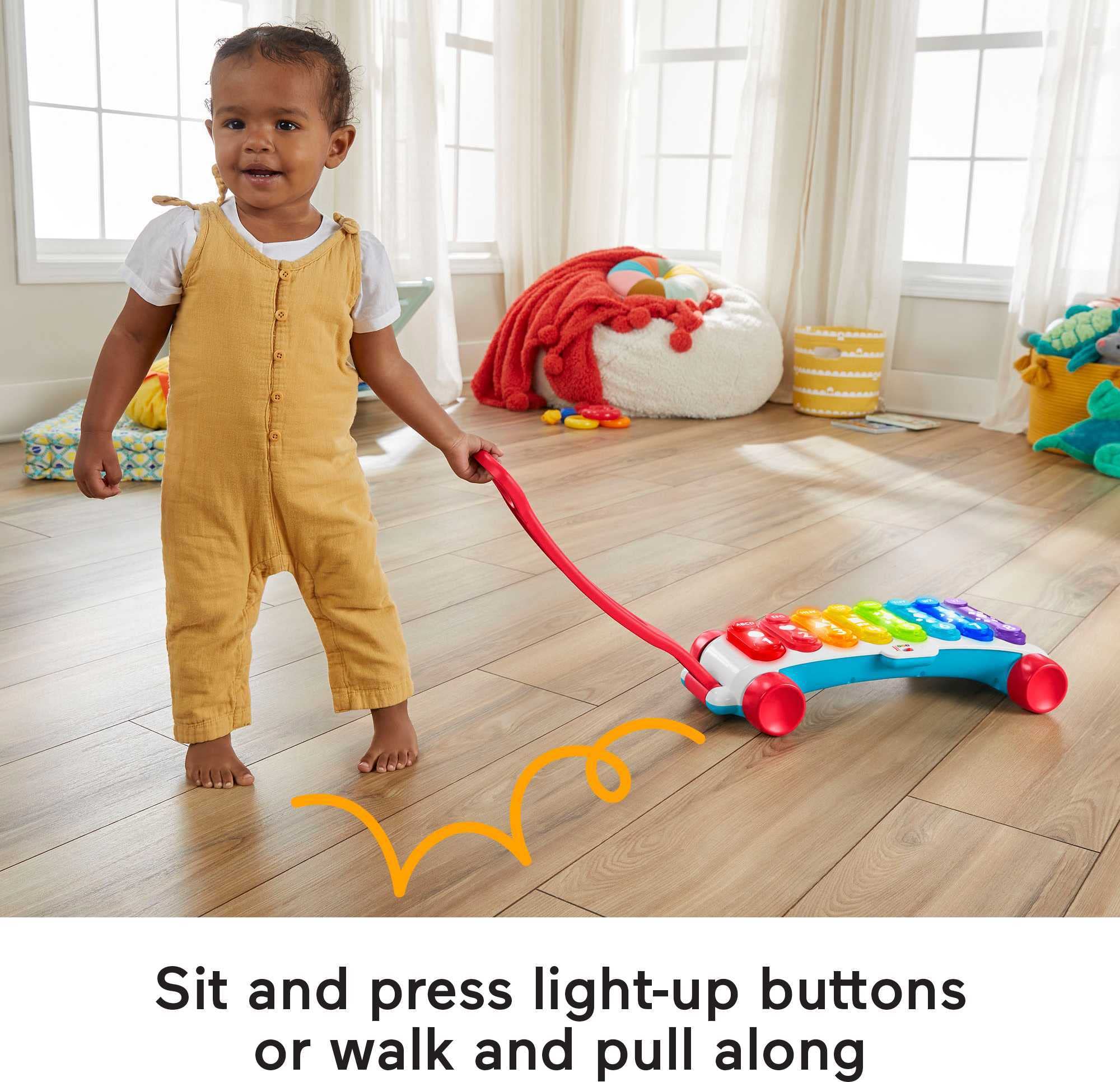 Smart Stages panel illustrating three levels of learning for letters, numbers, and shapes.