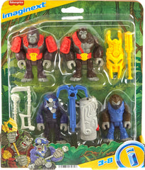 Fisher-Price Imaginext action figures in memorable duo fights inspire storytelling and social play