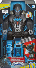 Fisher-Price Imaginext Bat-Tech Batbot bundle includes figures and projectiles.