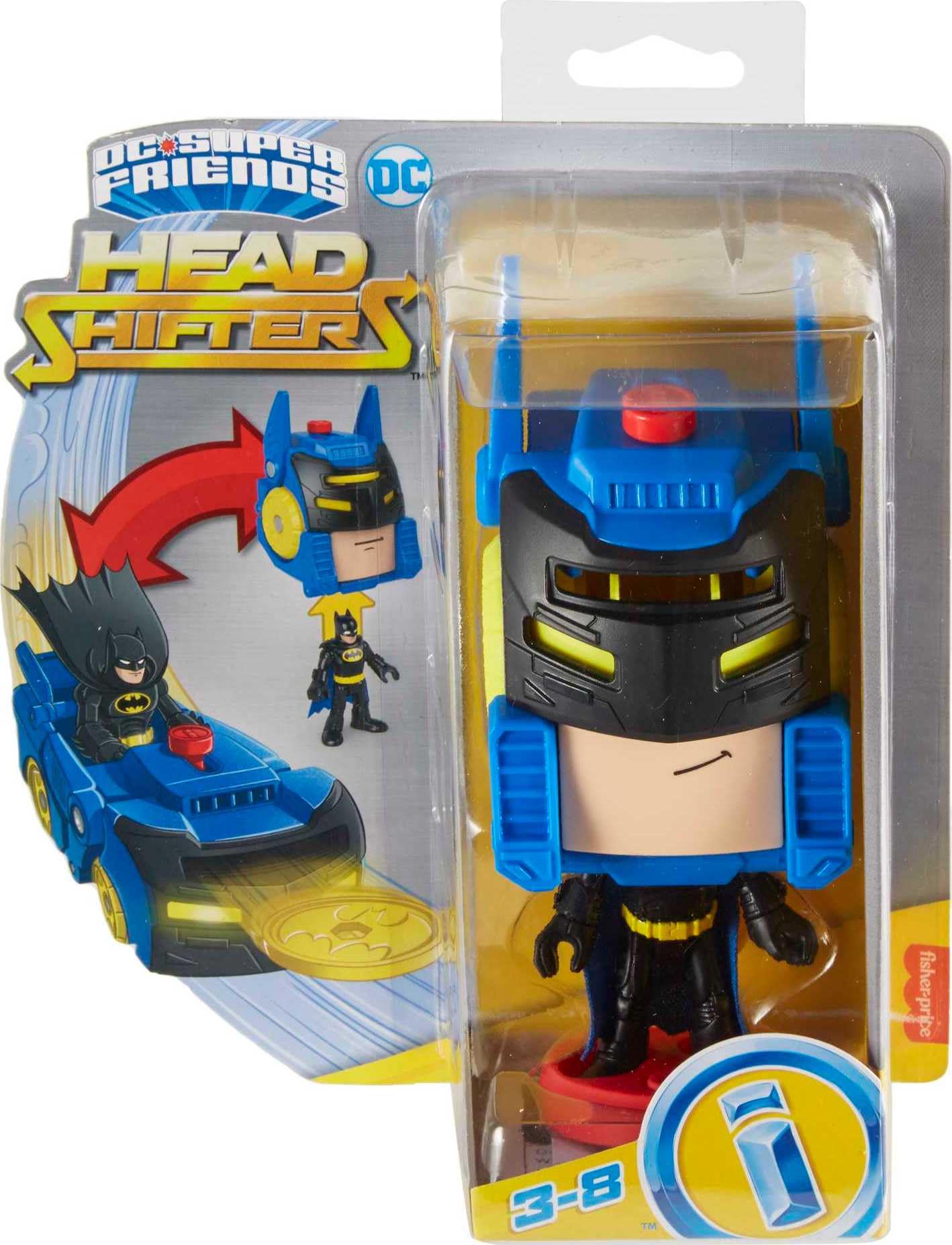 Kids enjoy imaginative Batman adventures in Gotham with this 2-in-1 set.