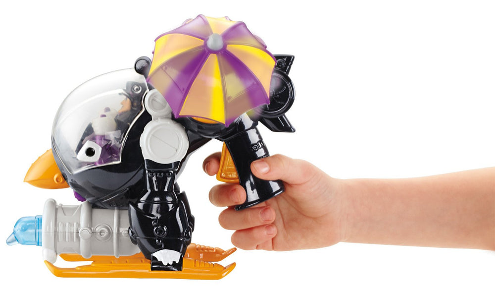Fisher-Price Imaginext Penguin figure ready for heroic storytelling moments.