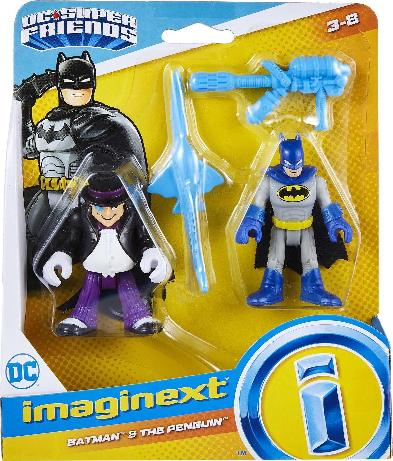 Fisher-Price Imaginext DC playset compatibility with other Imaginext sets.