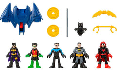 Fisher-Price Imaginext Batman figure for imaginative play adventures.