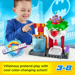 Fisher-Price Imaginext dunk tank action sparks splashy pretend battles