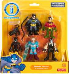 Fisher-Price Imaginext Brainiac figure for sci-fi brainy battles.