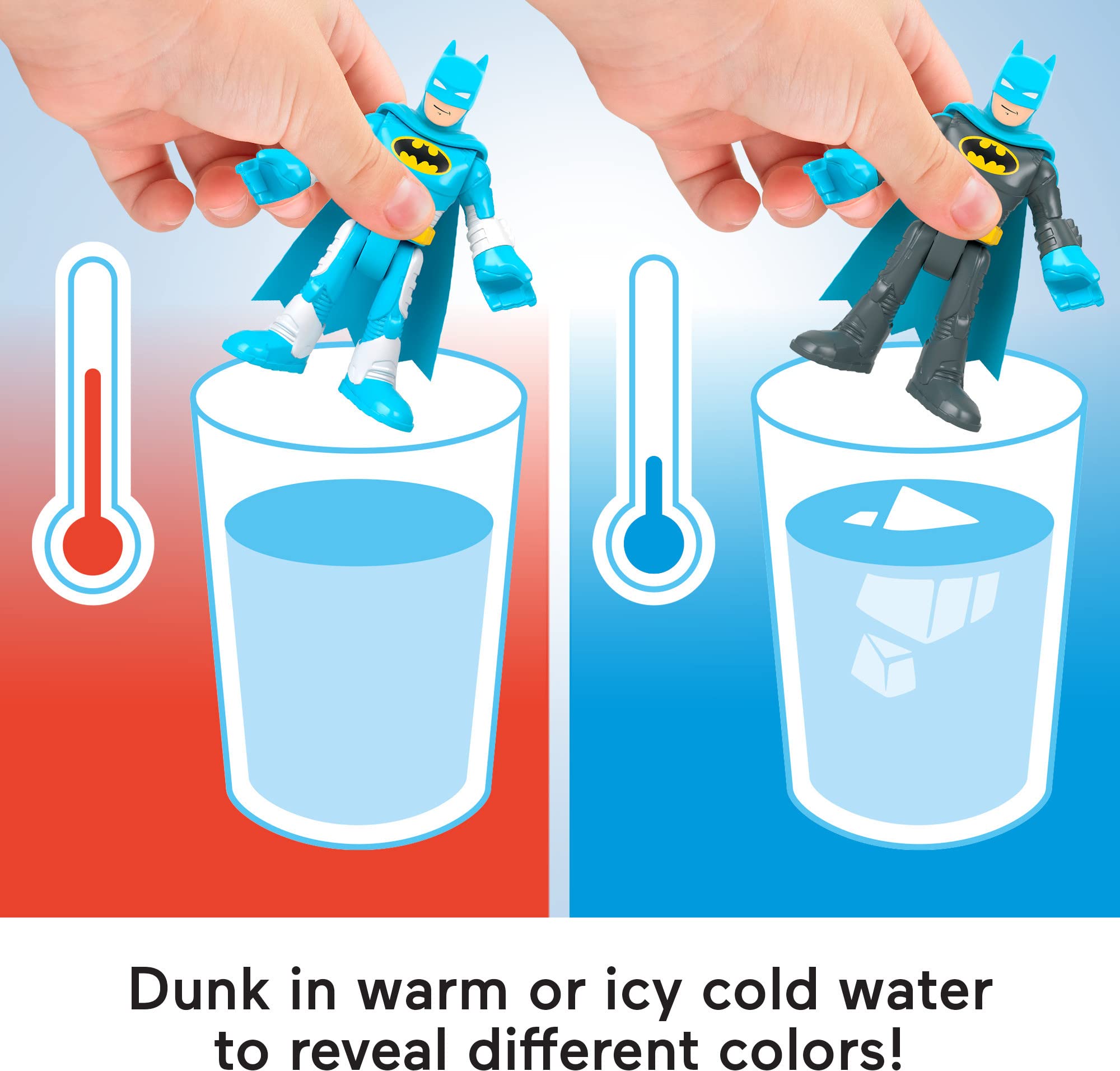 Fisher-Price Imaginext color-changers cannister enables dunking and display