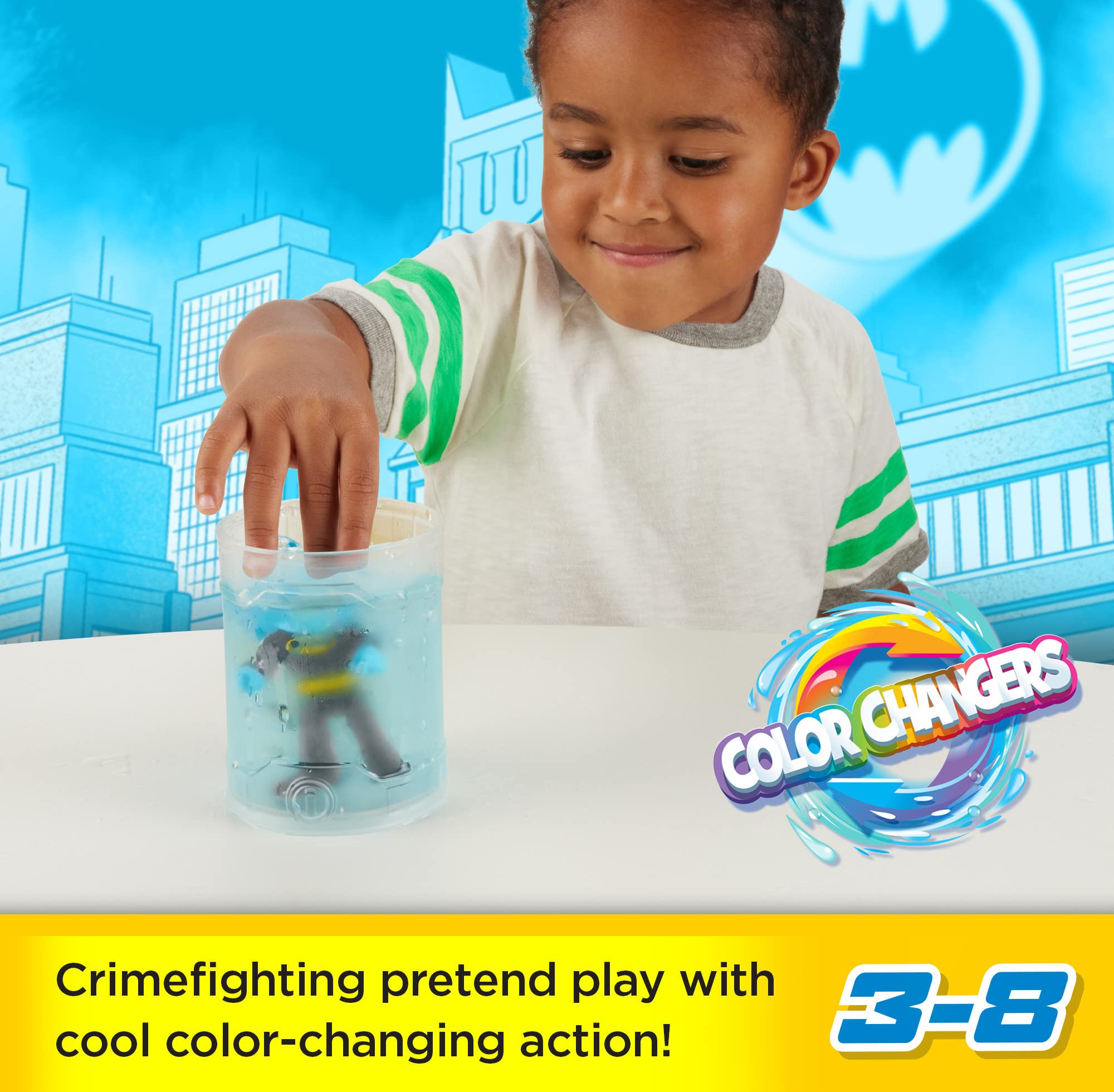 Fisher-Price Imaginext Mr. Freeze color-changers figure reveals new colors