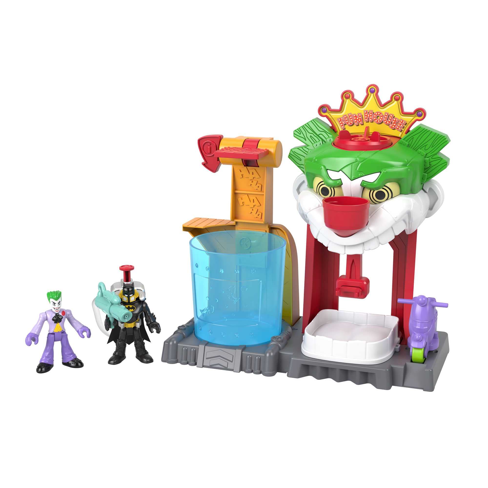Fisher-Price Imaginext nose-water-pour feature adds splashy water reveal to playtime