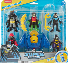 Fisher-Price Imaginext DC Super Friends multipack box contents.
