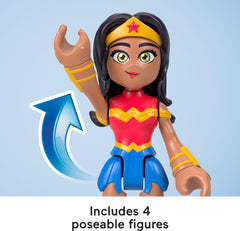 Fisher-Price Imaginext Poison Ivy figure with plant-themed accessory for storytelling
