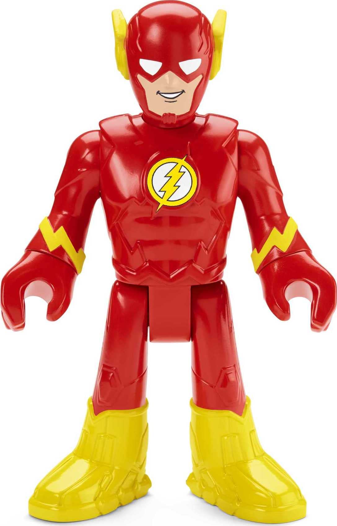 Fisher-Price Imaginext The Flash XL figure in a poseable stance for action-packed pretend play.