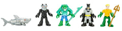 Fisher-Price Aquaman figure for splashy underwater adventures