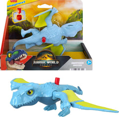 Fisher-Price Imaginext Dimorphodon wing motion enables dynamic pretend play.