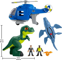 Fisher-Price Imaginext retractable hook enhances rescue missions during play