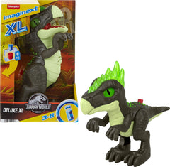 Kids enjoy immersive battles and scenarios with the XL dinosaur toy.