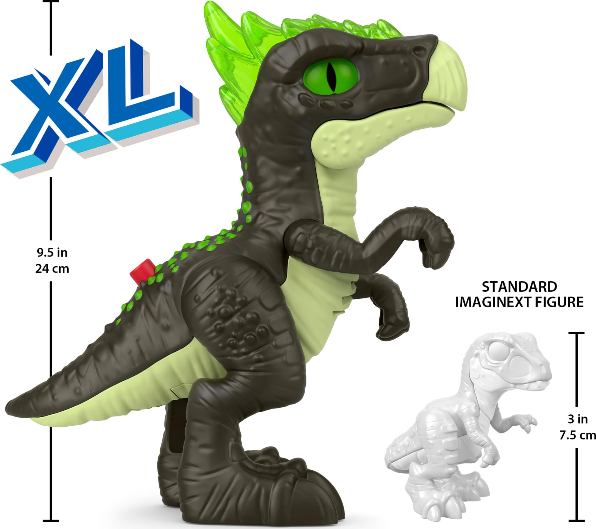 Encourages storytelling and role-play during exciting Jurassic World adventures.