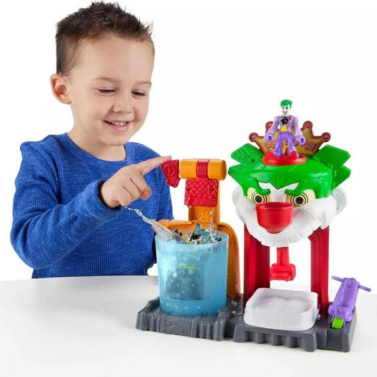 Fisher-Price Imaginext Joker color-changers figure for dramatic water-color battles