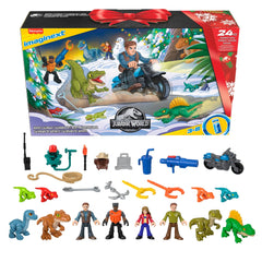 Fisher-Price Imaginext Jurassic World Advent Calendar dinosaurs for imaginative play