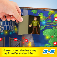 Fisher-Price Imaginext Jurassic World Advent Calendar character figures fuel storytelling