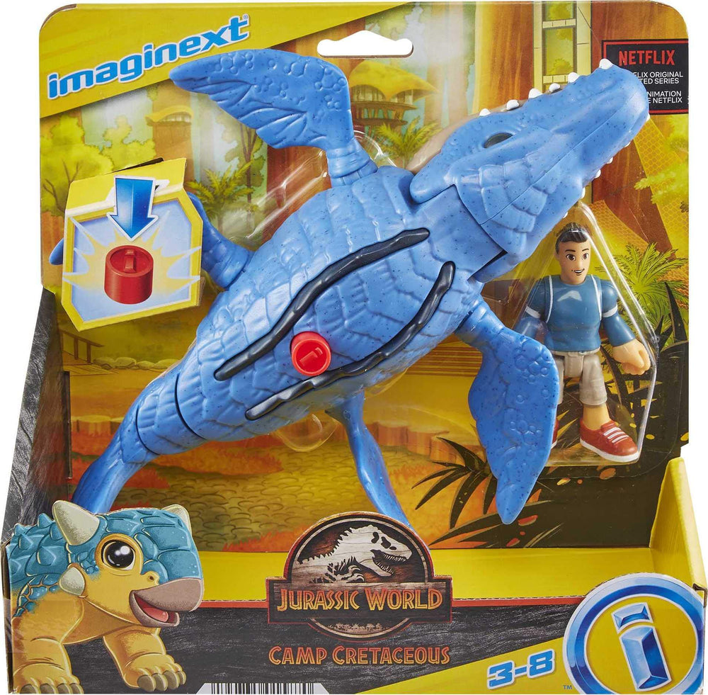 Dino Adventures poseable play encourages storytelling.