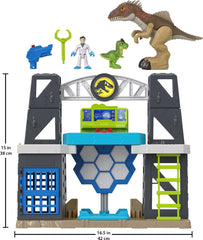 Fisher-Price Imaginext Dr. Wu figure enhances Jurassic world storytelling