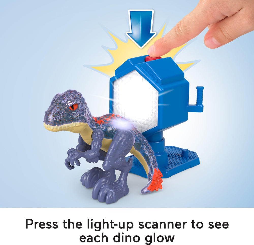 Fisher-Price Imaginext launcher projects action, adding dynamic play moments.