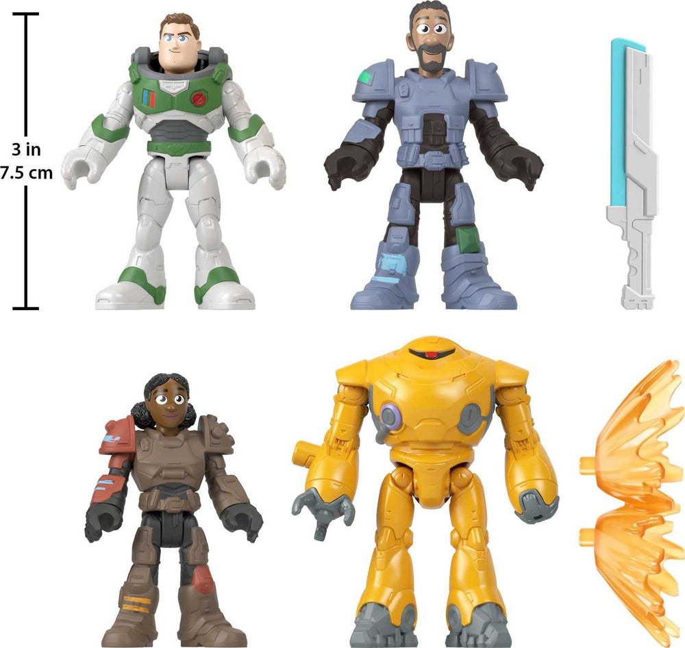 Fisher-Price Imaginext Izzy Hawthorne figure for storytelling and space missions