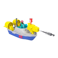 Fisher-Price Imaginext patrol boat with launcher for action storytelling