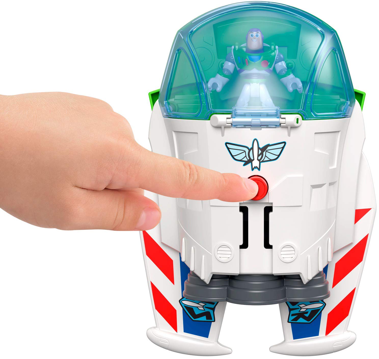 Fisher-Price Imaginext space adventure set sparks imaginative Toy Story scenes.