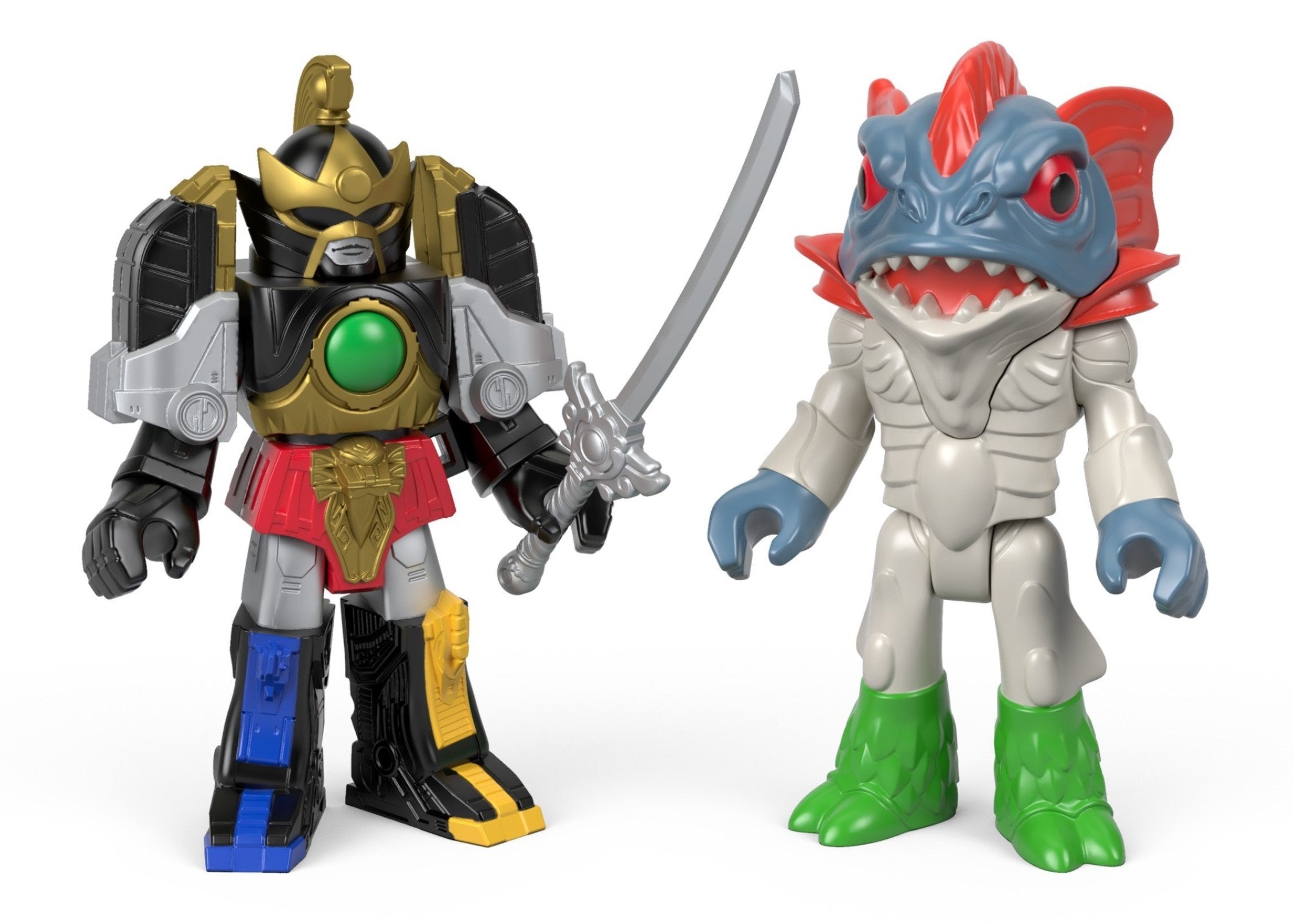 Fisher-Price Imaginext Thunder Megazord ready for action, durable for imaginative play.