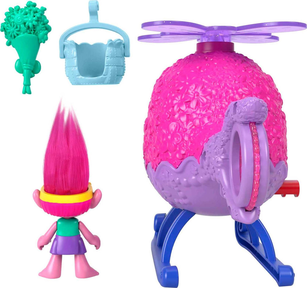 Fisher-Price Imaginext Trolls Poppy playset supports creative play for ages 3–8.