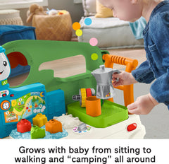 Fisher-Price Laugh and Learn camper walker dial controls