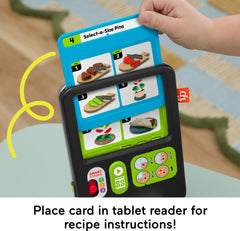 Fisher-Price Laugh and Learn kitchen tools spark imaginative pretend cooking.