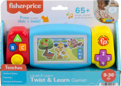 Fisher-Price Laugh and Learn Gamer lights illuminate exploration and early learning.