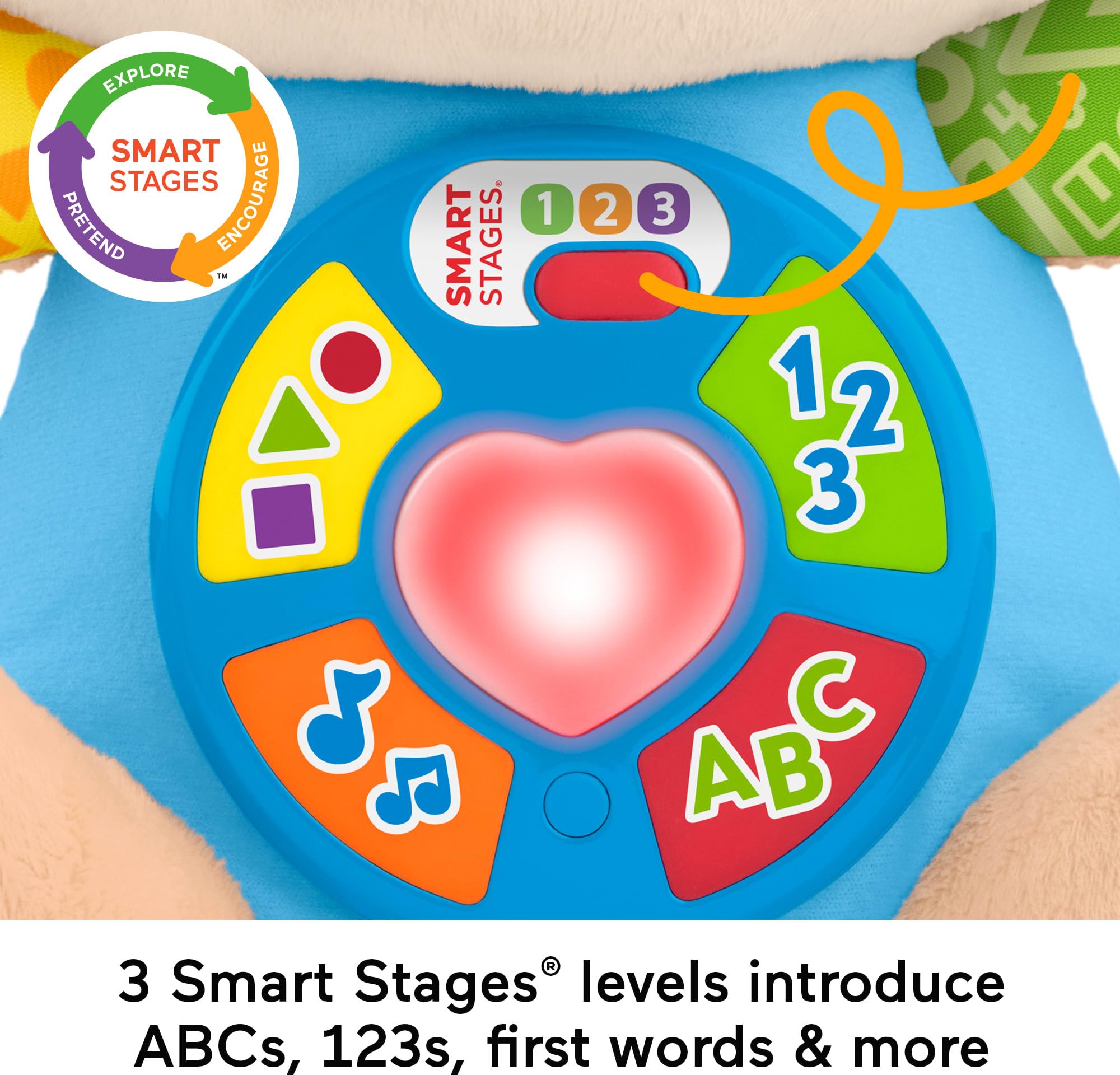 Fisher-Price Laugh & Learn Puppy plays 80+ songs for language-rich play