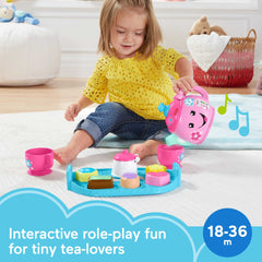 Fisher-Price Laugh & Learn cups and sugar bowl brighten social play for toddlers