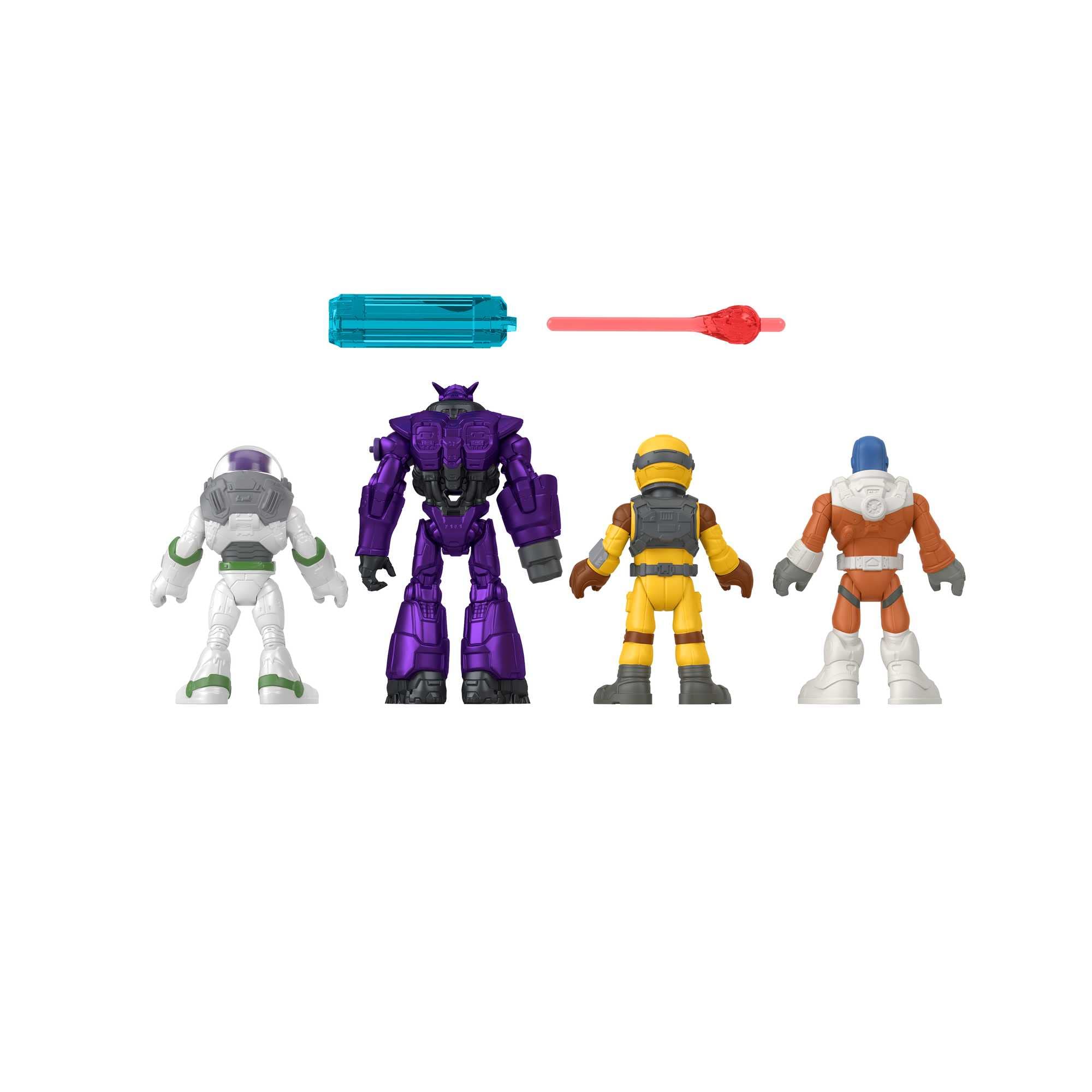 Fisher-Price XL-15 Buzz Lightyear figure for creative mission simulations.
