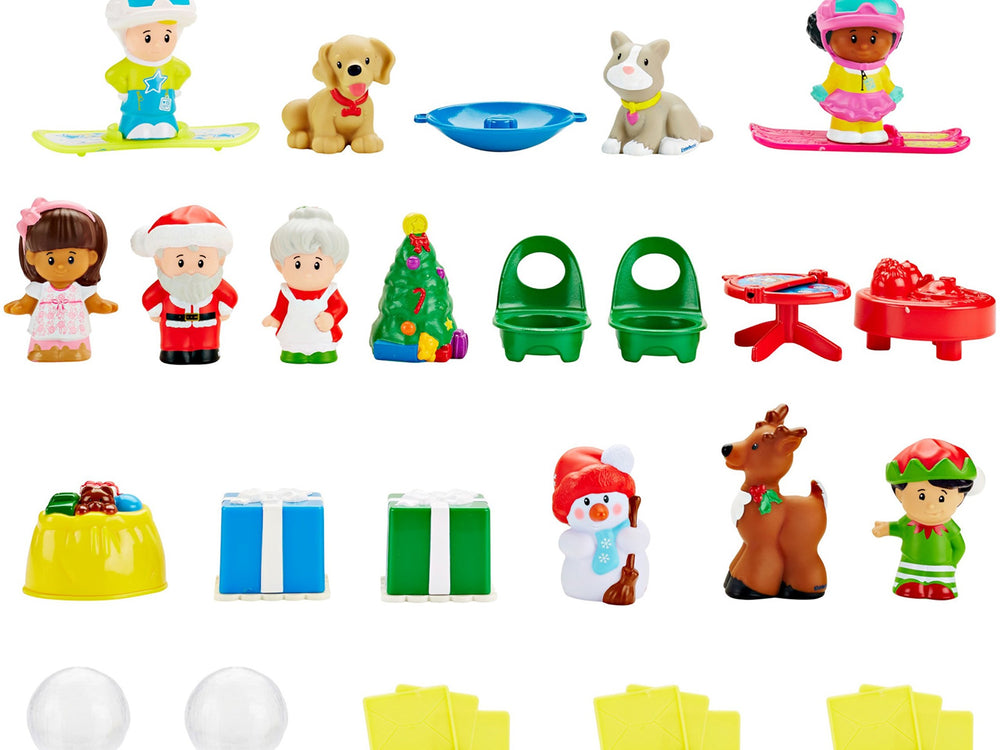 Fisher-Price Advent Calendar sleigh accessory adding to festive play