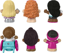 Fisher-Price Little People Barbie summer swim figure for poolside pretend play.