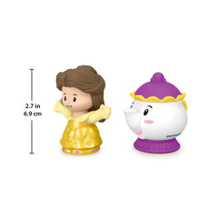 Fisher-Price Belle and Mrs Potts set encourages storytelling and social play.