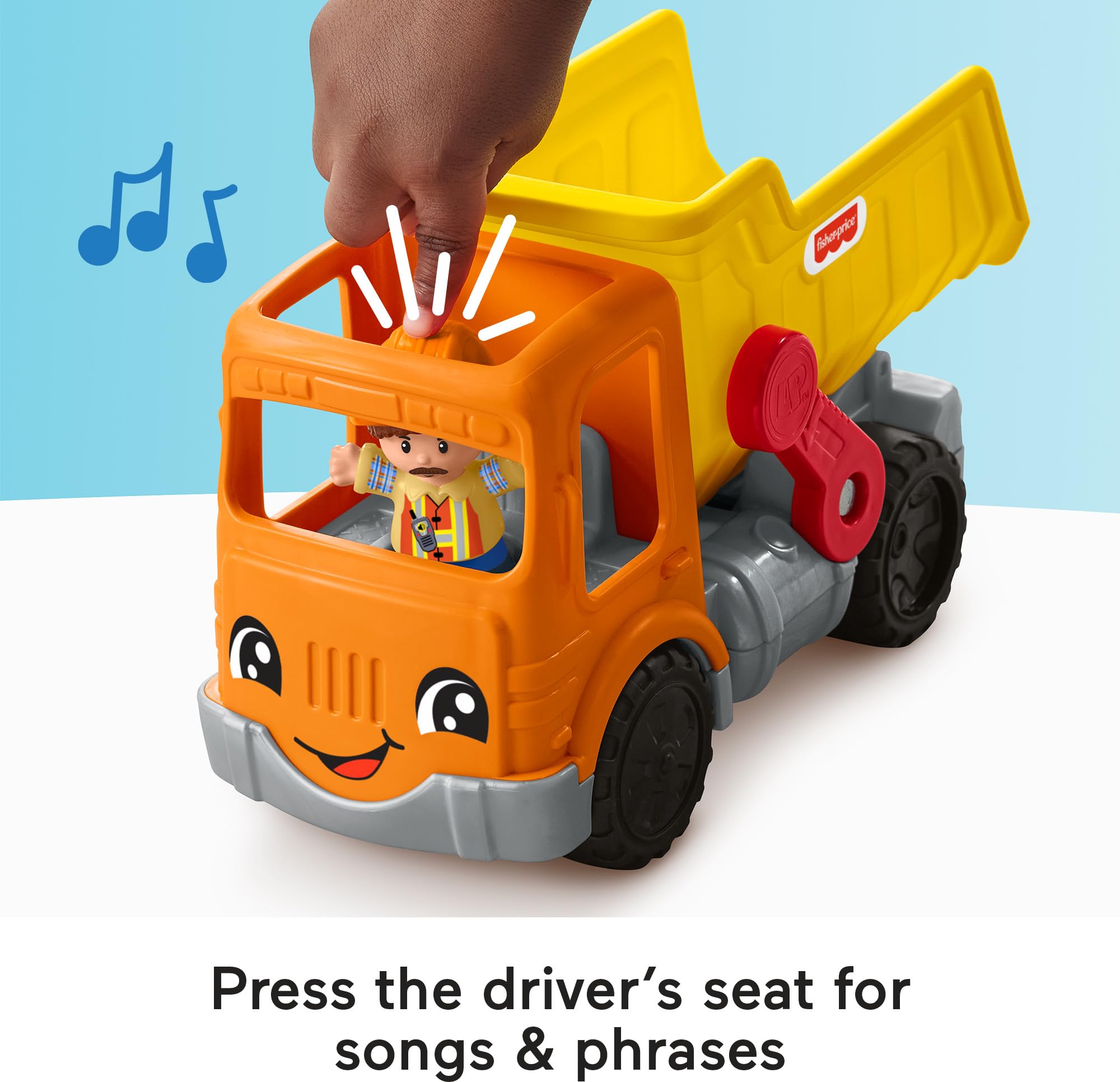 Fisher-Price Little People construction worker figure included in set