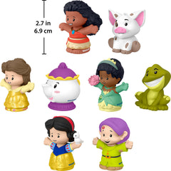 Fisher-Price Little People Snow White and Dopey figures for interactive play