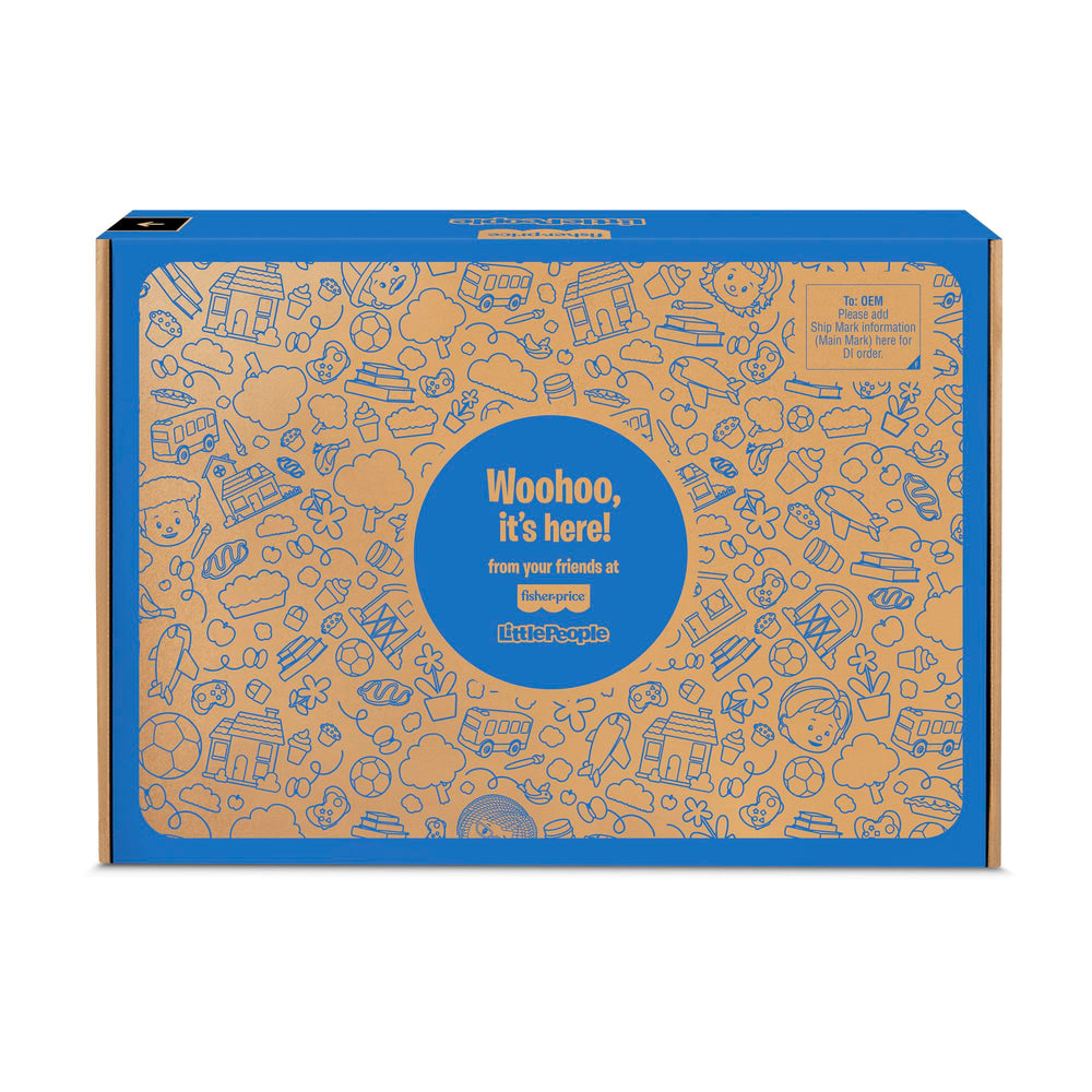 Fisher-Price Little People exclusive gift packaging makes gifting easy and exciting