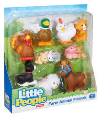 Fisher-Price Little People cat figure for cozy farm friends.