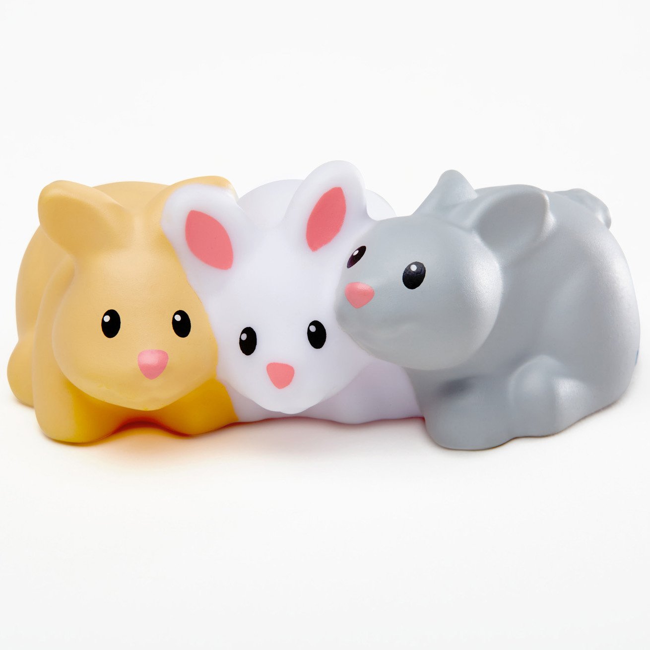 Fisher-Price Little People dog figure as friendly farm companion.
