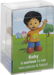 Fisher-Price Little People Koby with fellow characters encourages storytelling.